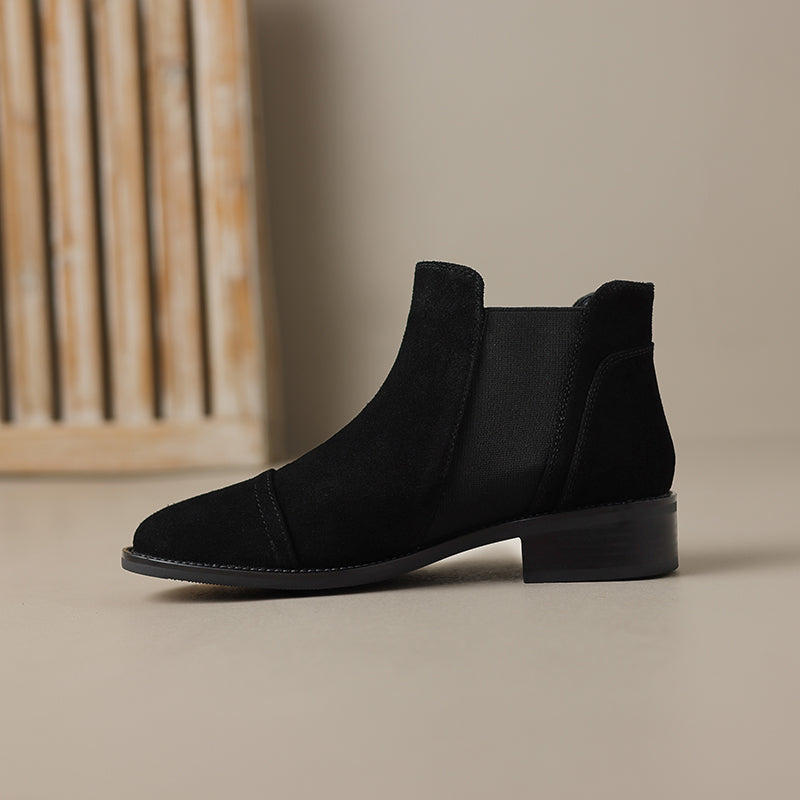 Zadie | Botas de Ante Auténtico