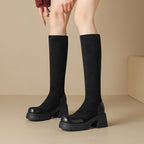 Botas Altas de Ante