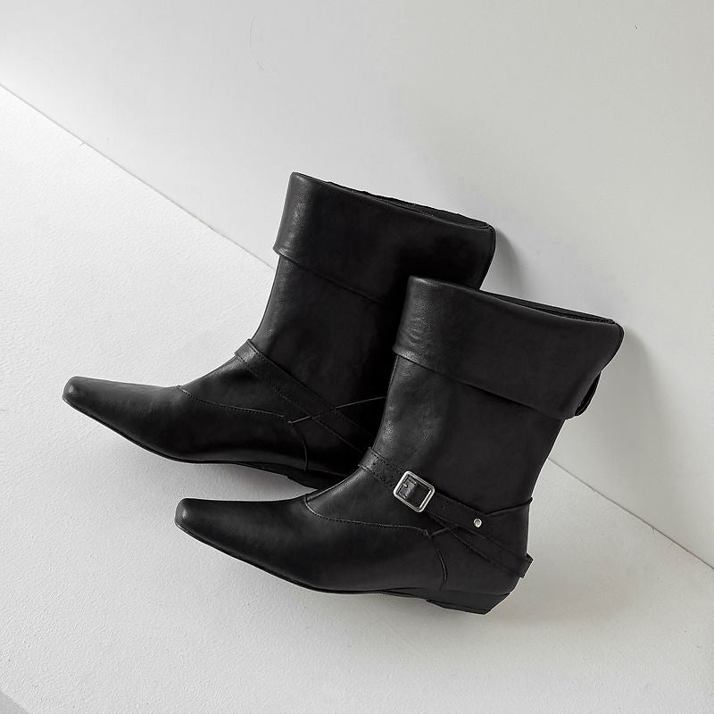 Carla | Botas de Ante Auténtico