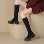 Botas Altas de Ante