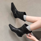Carla | Botas de Ante Auténtico