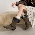 Carla | Botas de Ante Auténtico