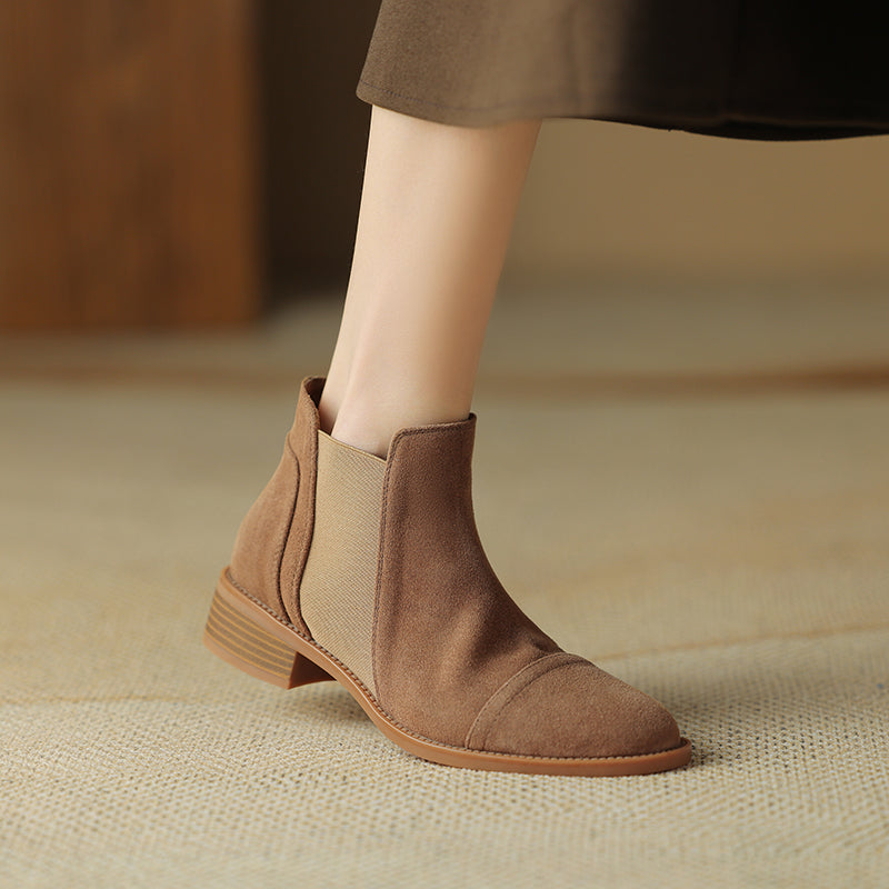 Zadie | Botas de Ante Auténtico