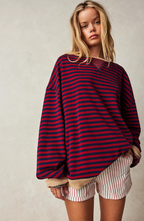 Mana | Suéter oversize a rayas