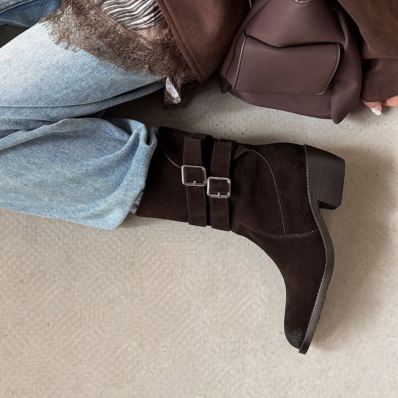 Sienna | Botas Western de Piel Auténtica