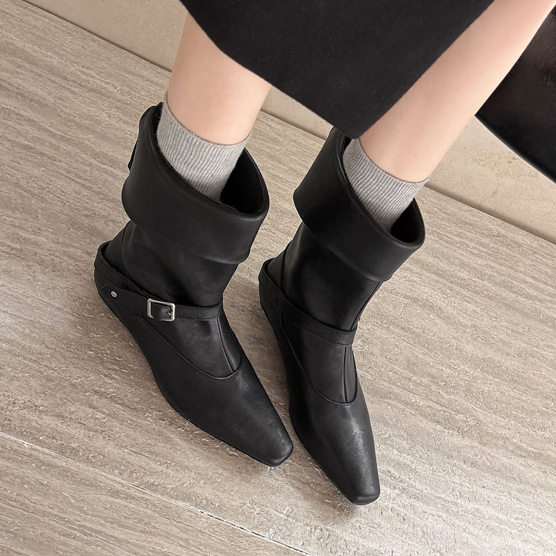 Carla | Botas de Ante Auténtico