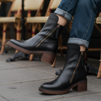 Diana | Botas con Tacón Cuadrado