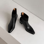 Noelle | Botines de Piel Auténtica con Tacón