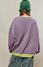 Mana | Suéter oversize a rayas
