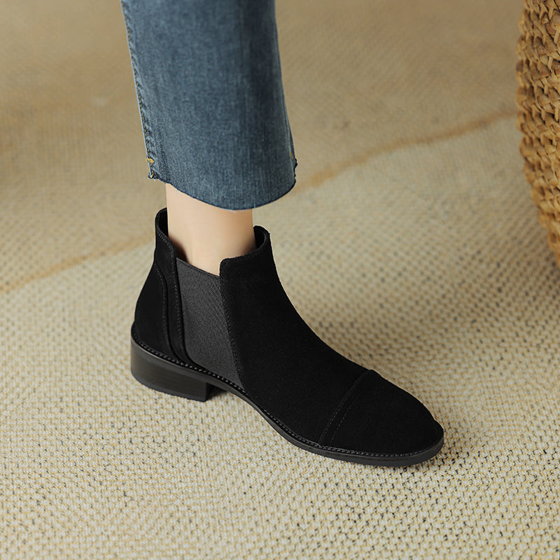 Zadie | Botas de Ante Auténtico