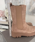 Botines Chelsea Zelaria Beige