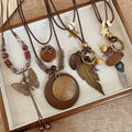 Set de 4 Colgantes Boho