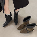 Carla | Botas de Ante Auténtico