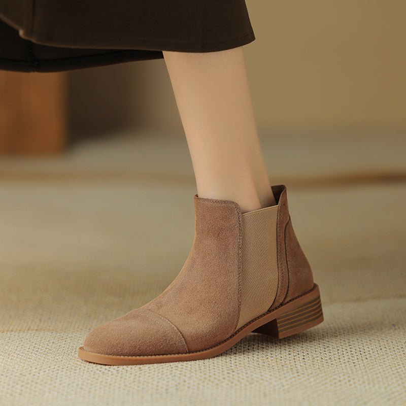 Zadie | Botas de Ante Auténtico