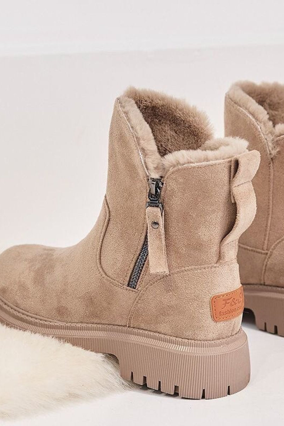 Botines de Invierno con Plataforma Alta