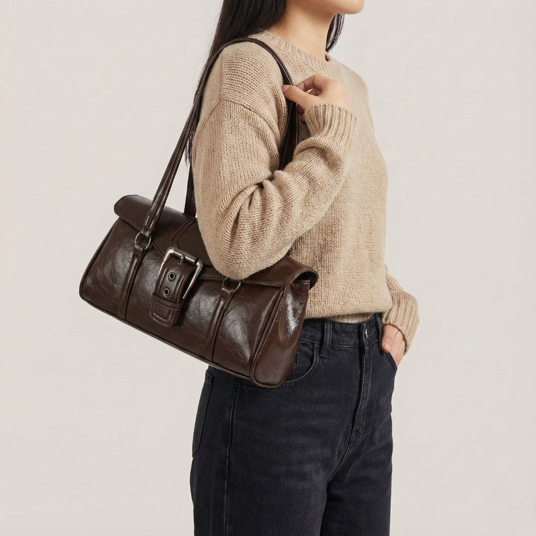 Bolso de mano compacto Pasqualina