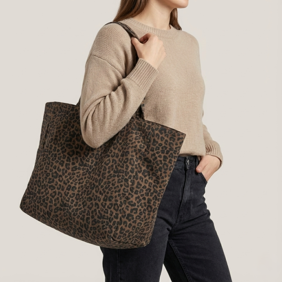 Bolso tote estampado Selvaggia