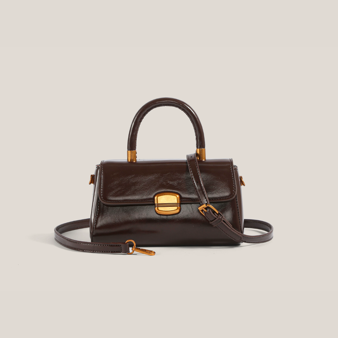 Bolso de mano brillante Mila