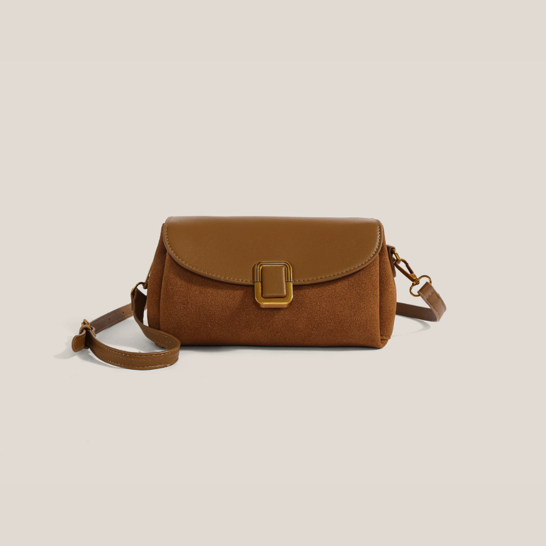 Bolso de mano con hebilla Santina