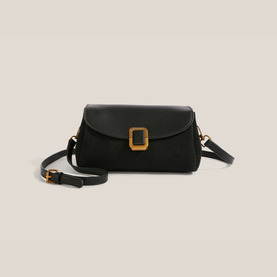 Bolso de mano con hebilla Santina