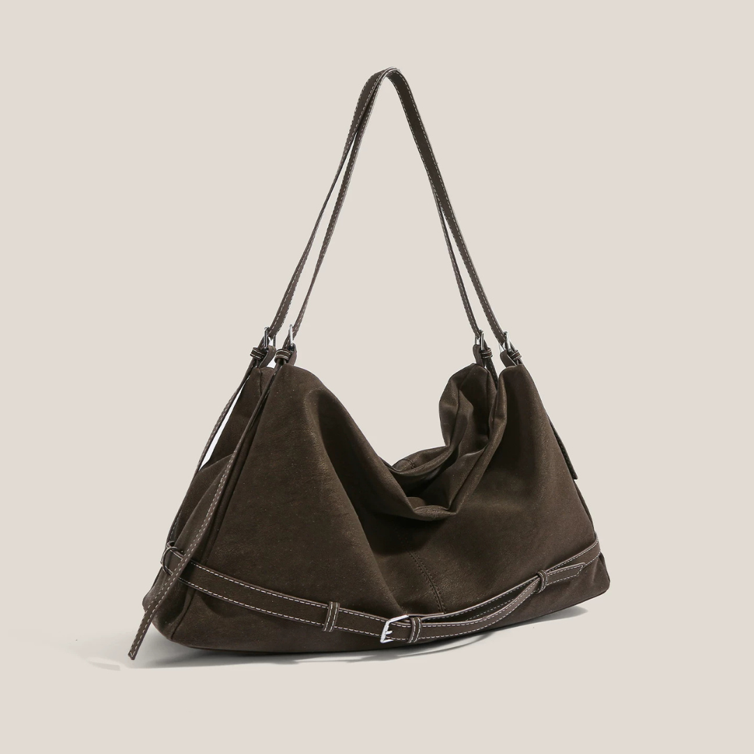 Bolso de hombro de ante Silvia