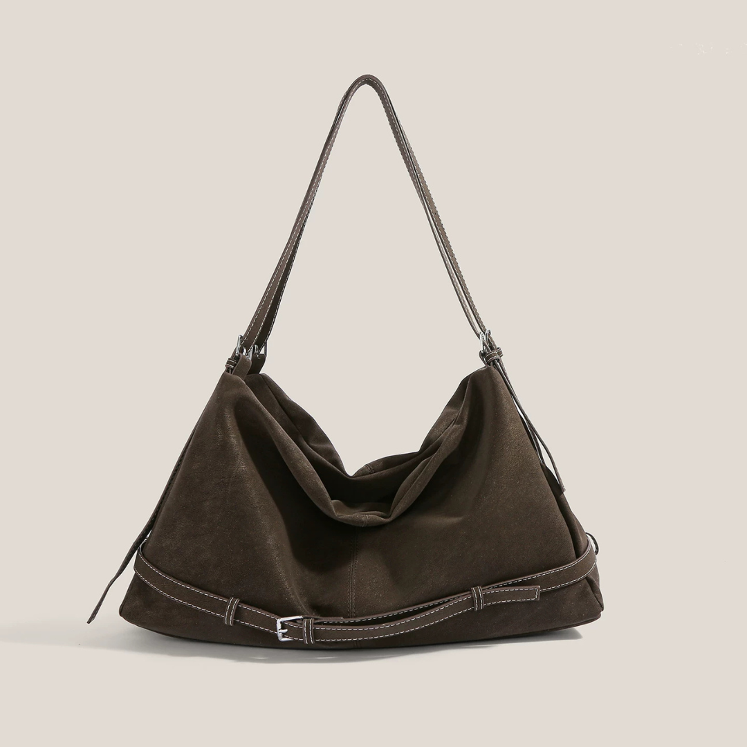 Bolso de hombro de ante Silvia