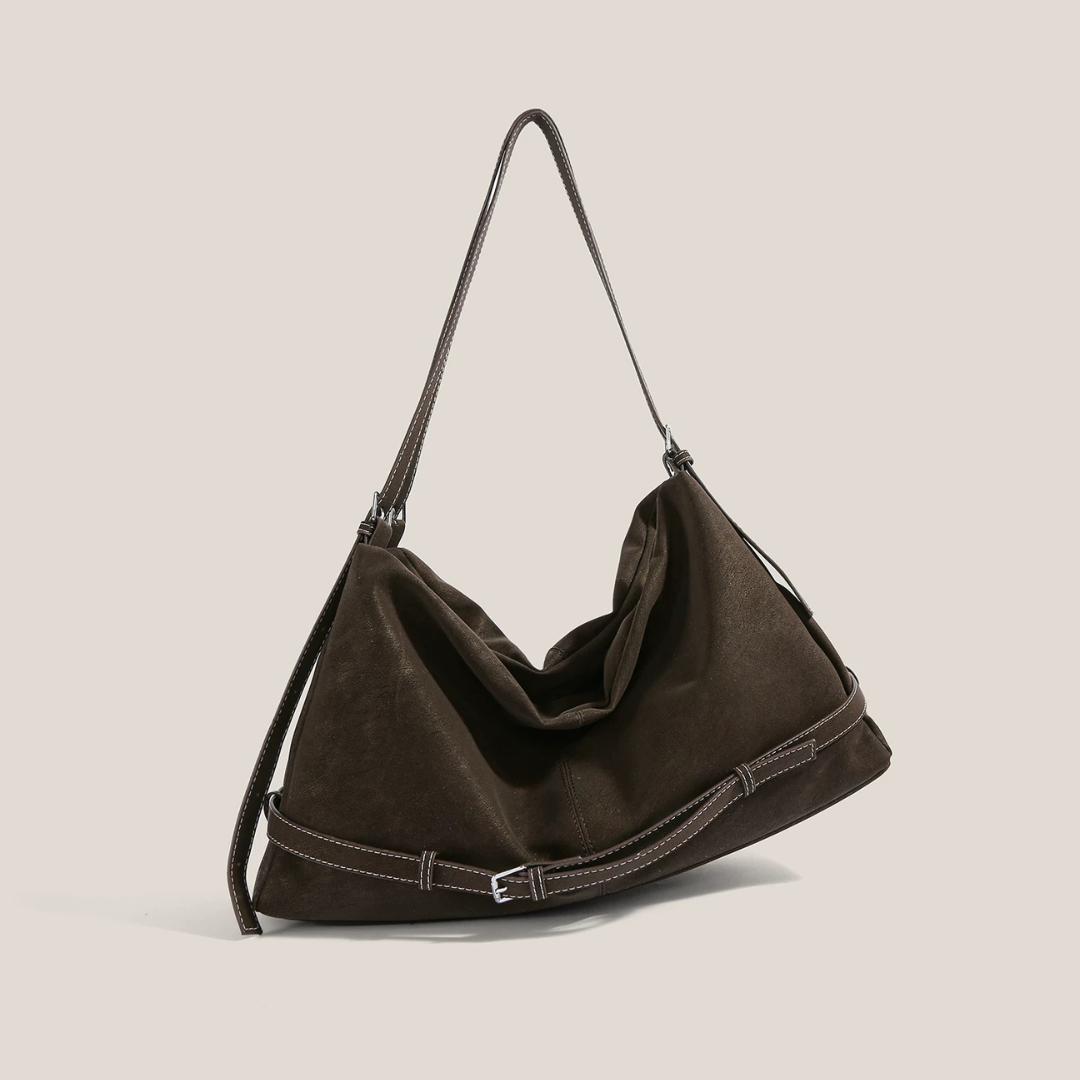 Bolso de hombro de ante Silvia