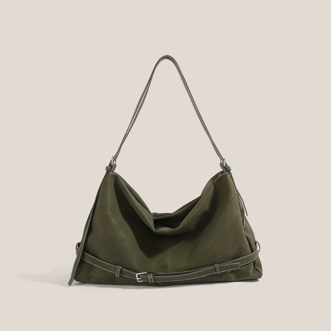 Bolso de hombro de ante Silvia
