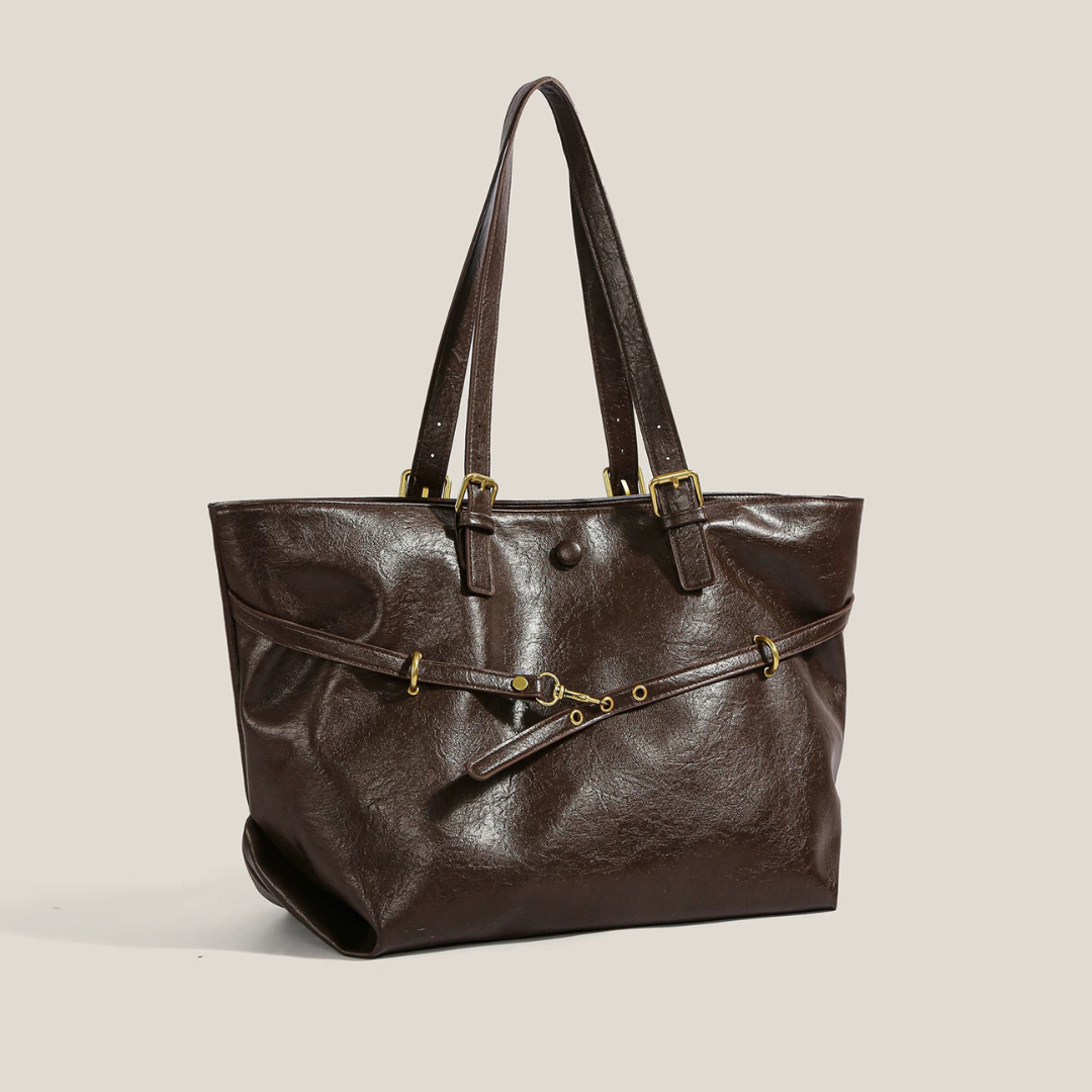 Bolso de hombro con hebilla Marta