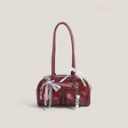 Bolso tote brillante Delfina