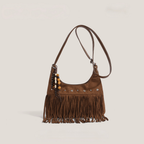 Bolso de mano con flecos Rosalinda