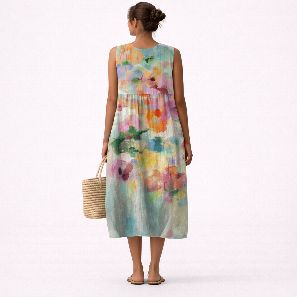 Vestido Aquarelle