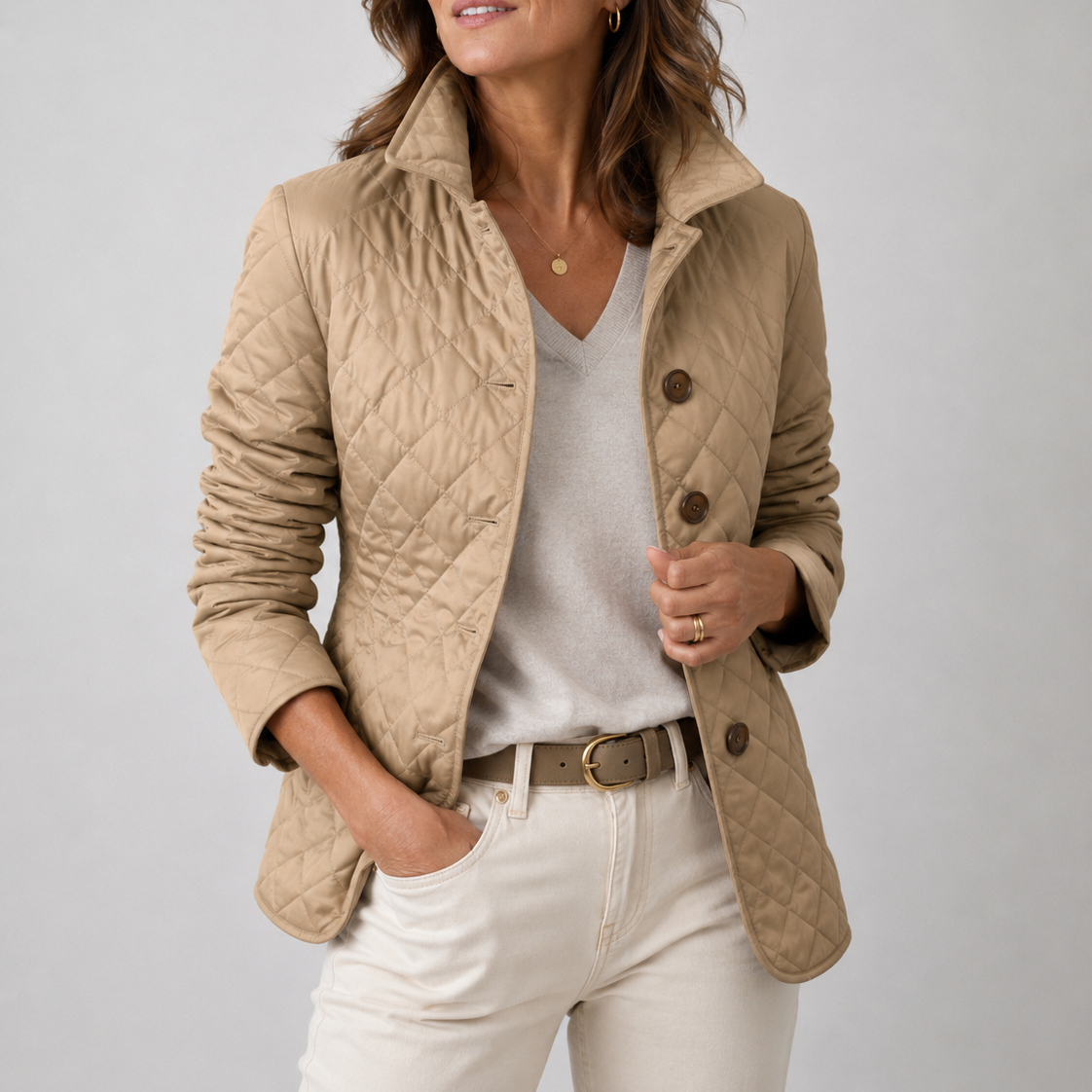 Kelly | Chaqueta Acolchada Ligera de Entretiempo