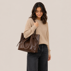 Bolso tote fruncido Marisa