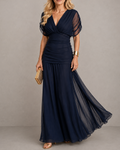 Lisa | Vestido fluido plisado