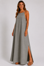 Vestido Maxi Lino