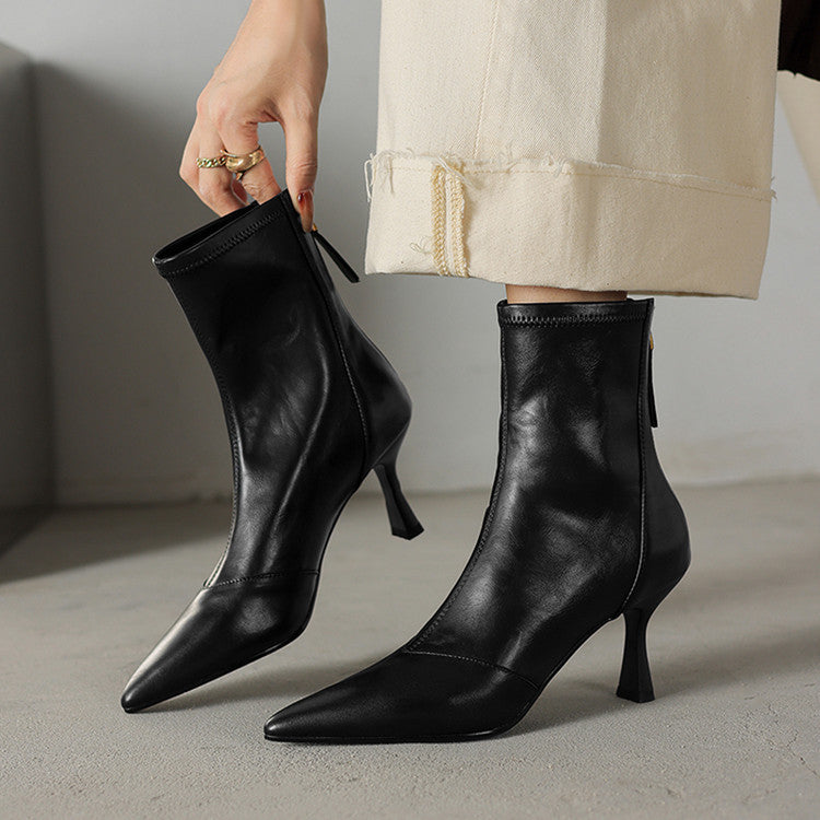 Valentina | Botas de Piel Auténtica