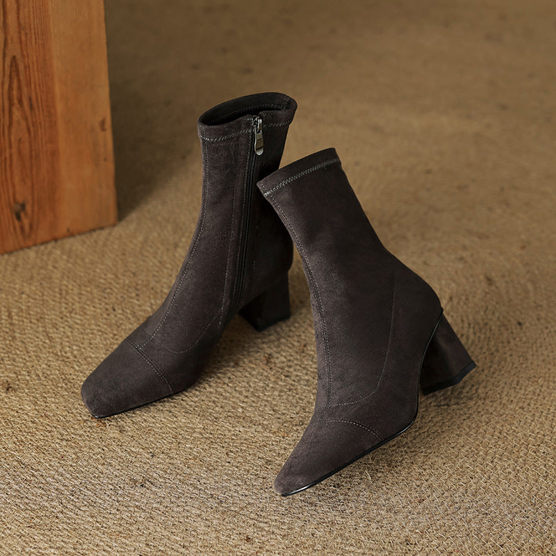 Alba | Botas de Piel Auténtica