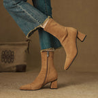 Alba | Botas de Piel Auténtica