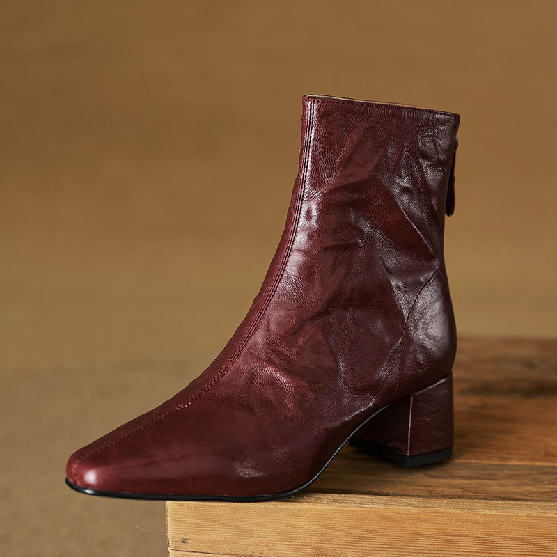 Estel | Botines de Piel Auténtica
