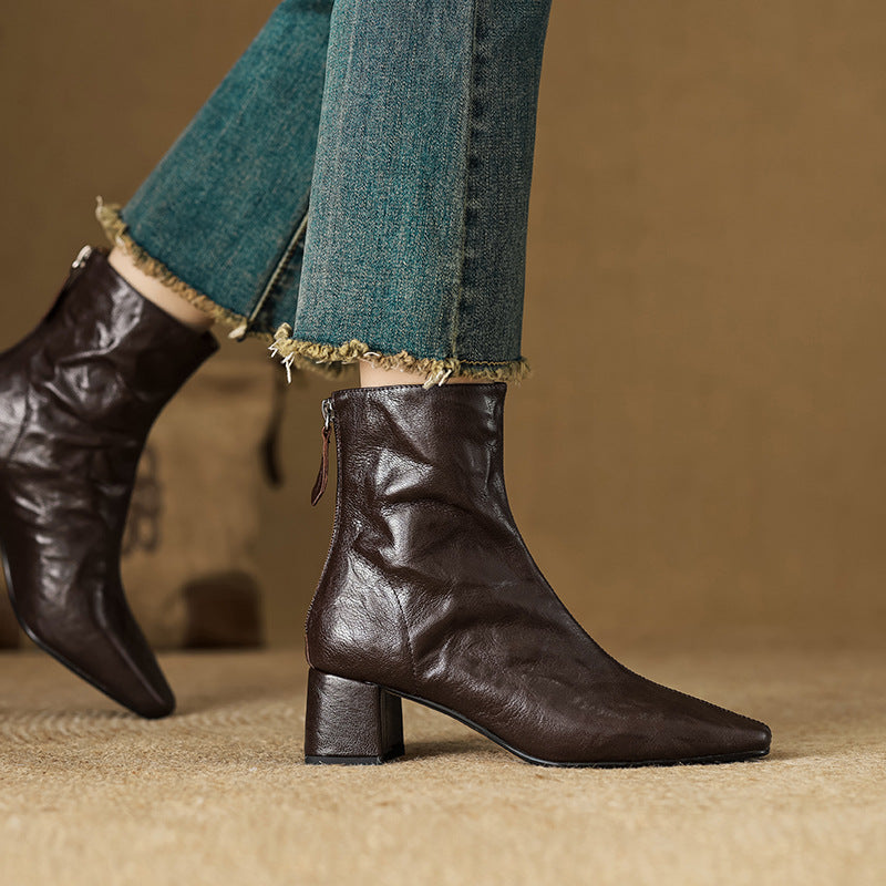Estel | Botines de Piel Auténtica