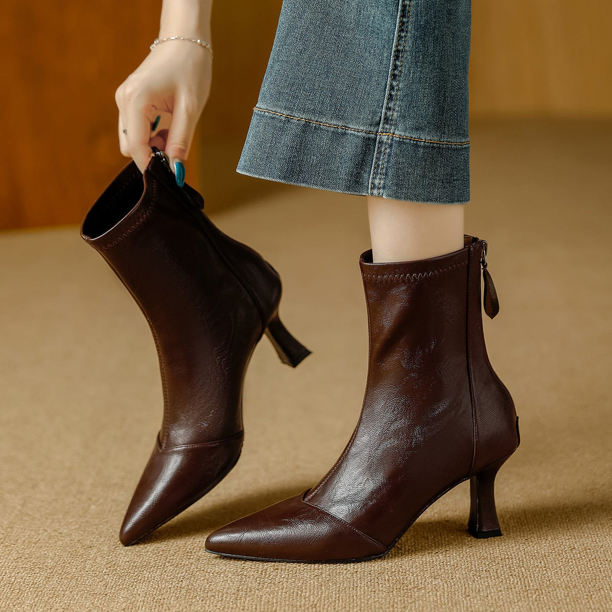 Raquel | Botas de Piel Premium