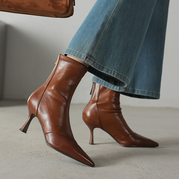 Valentina | Botas de Piel Auténtica