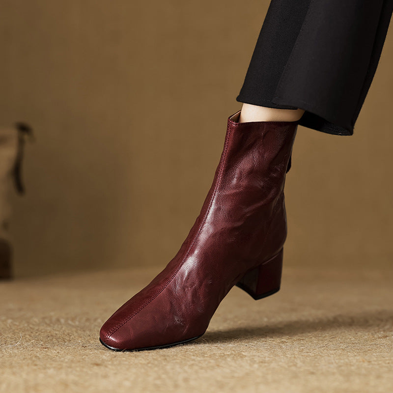 Estel | Botines de Piel Auténtica