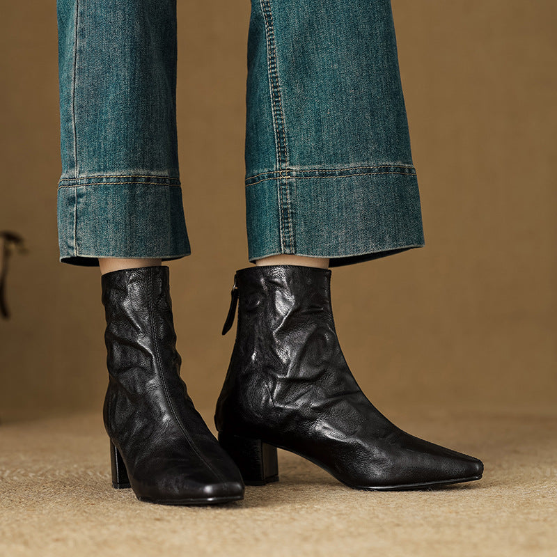 Estel | Botines de Piel Auténtica
