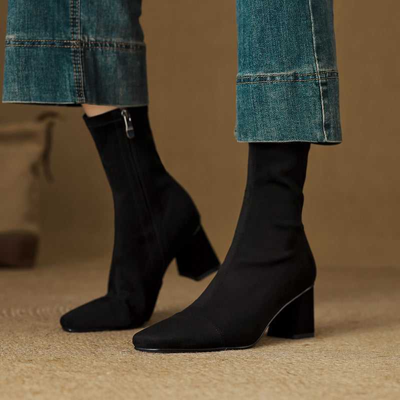Alba | Botas de Piel Auténtica