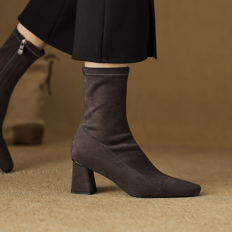 Alba | Botas de Piel Auténtica