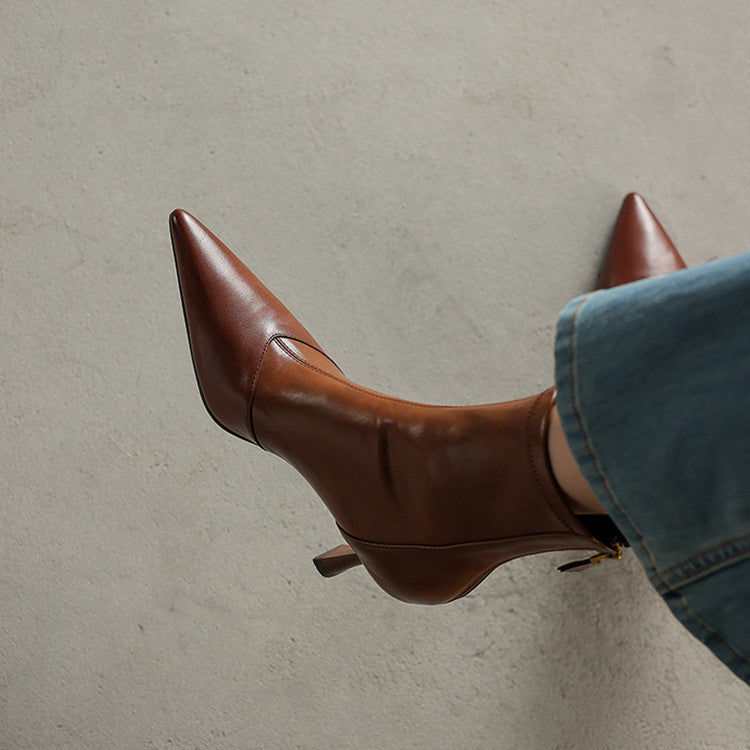 Valentina | Botas de Piel Auténtica