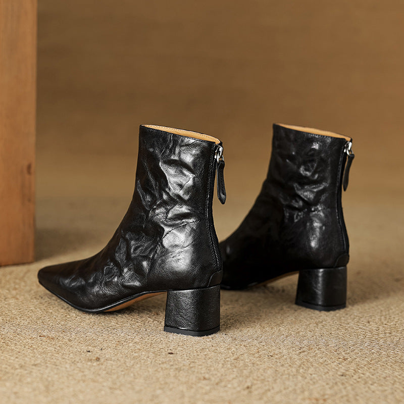 Estel | Botines de Piel Auténtica
