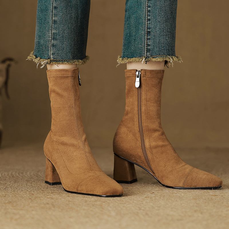 Alba | Botas de Piel Auténtica